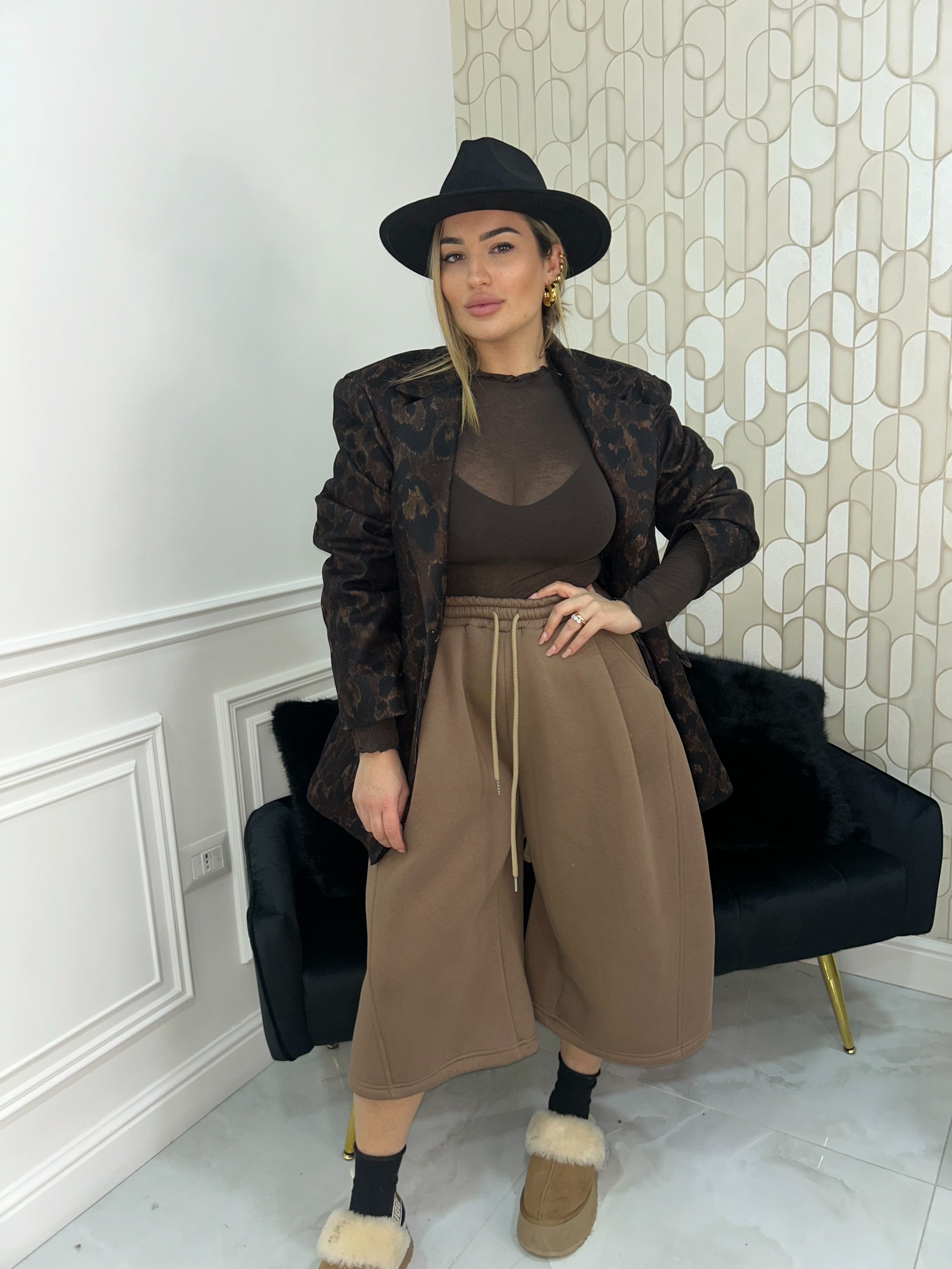 Bermuda JUST in felpa