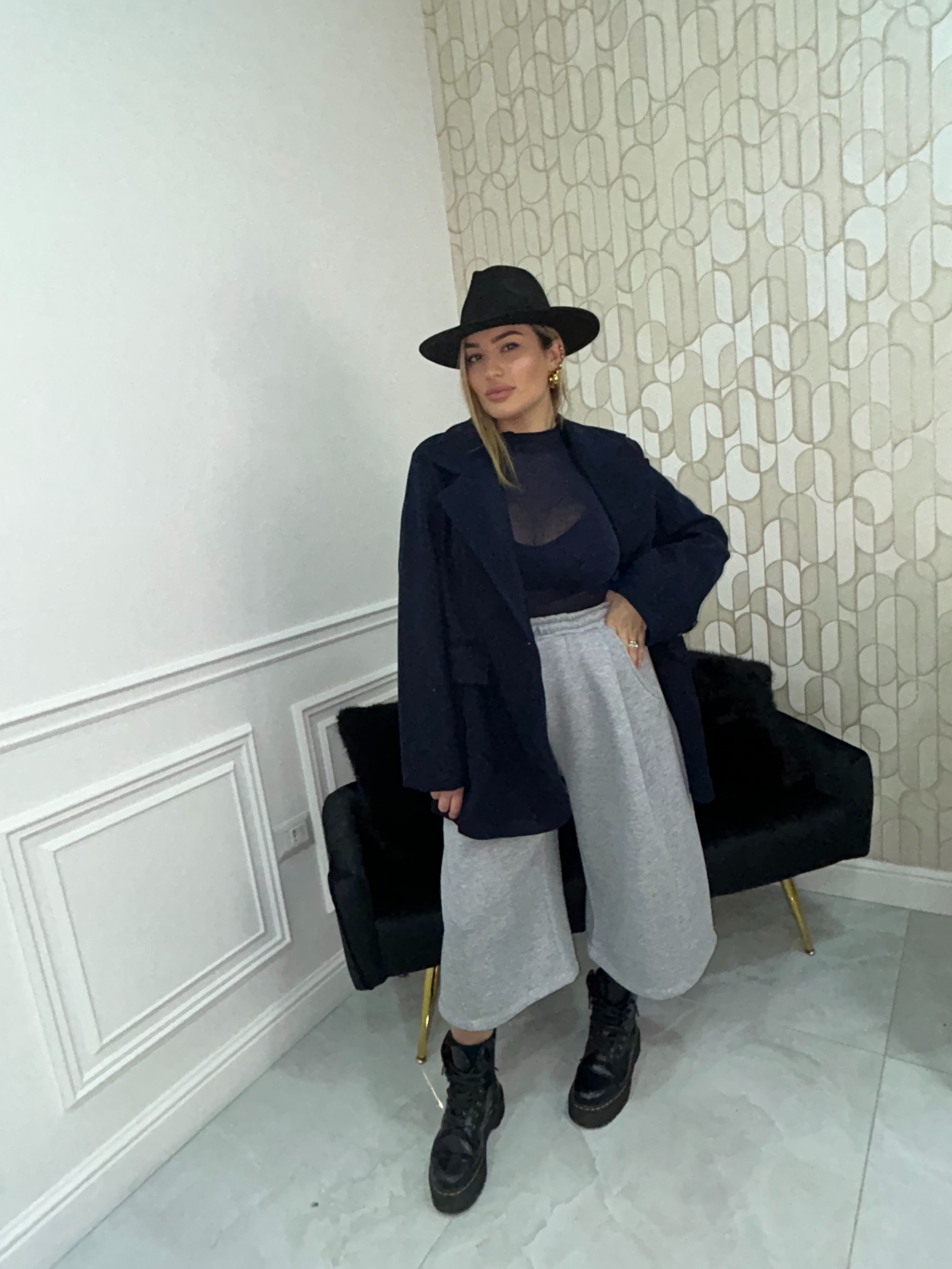 Maglia semitrasparente